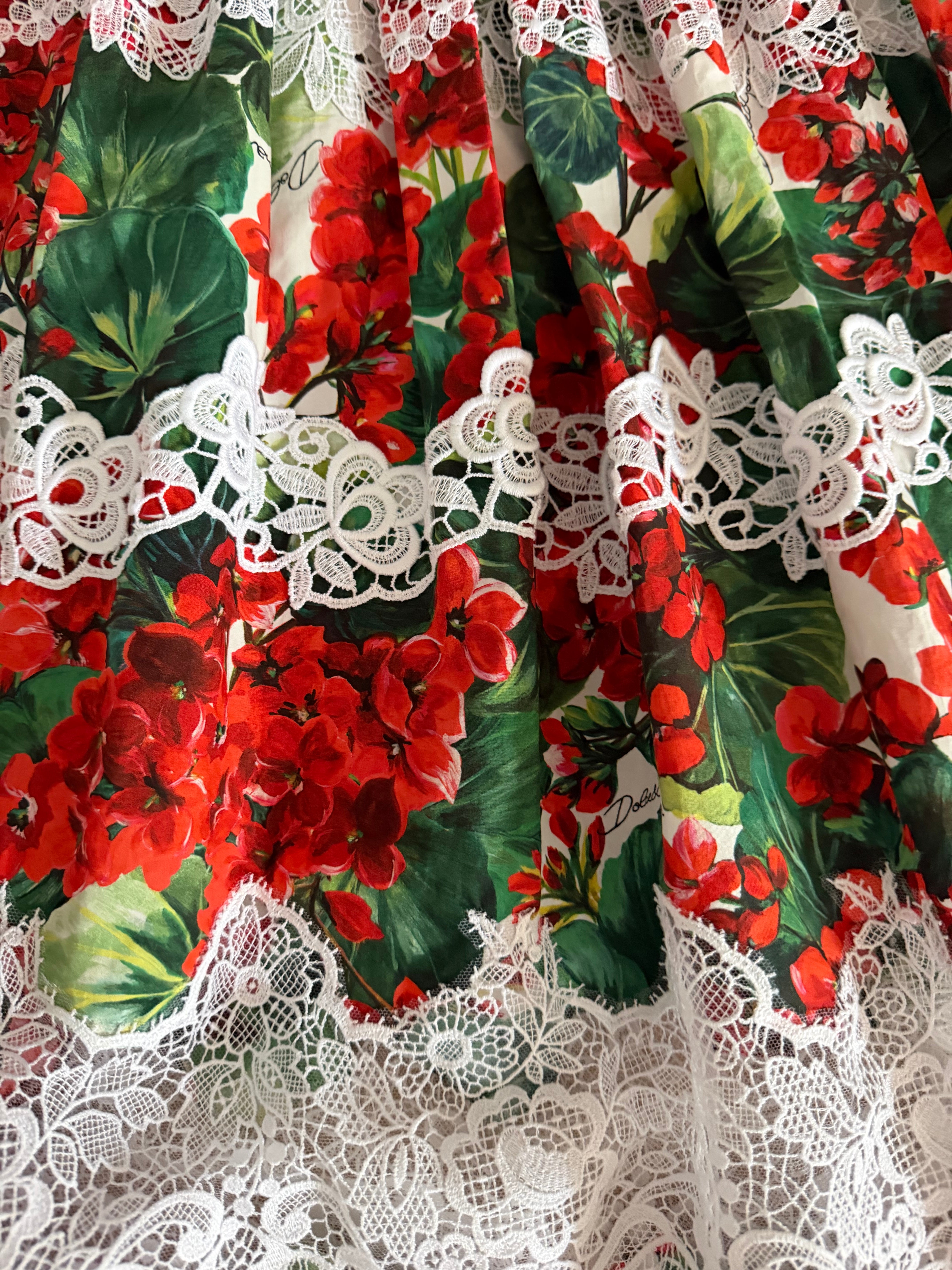 Dolce & Gabbana Vibrant floral Skirt