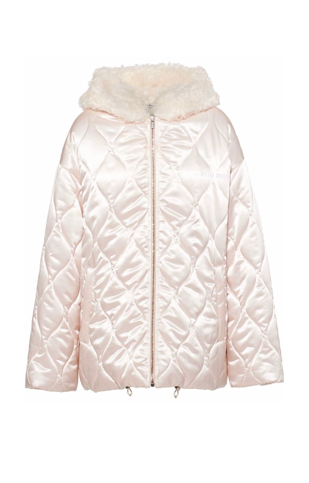 Diamond Quilted Hood Jacket