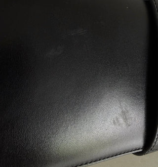 Hermes Black Medor 23 Box Calf Clutch