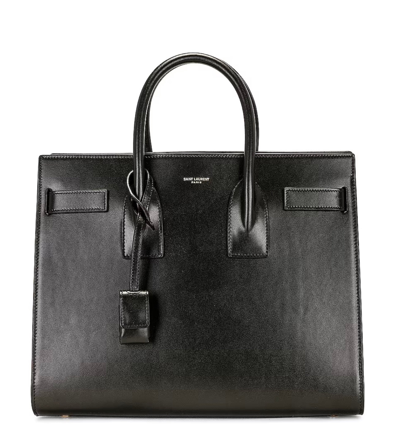 Small Sac De Jour Bag in Nero - Black.