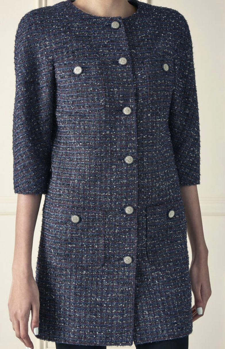 Chanel Multicoloured Tweed Evening Jacket