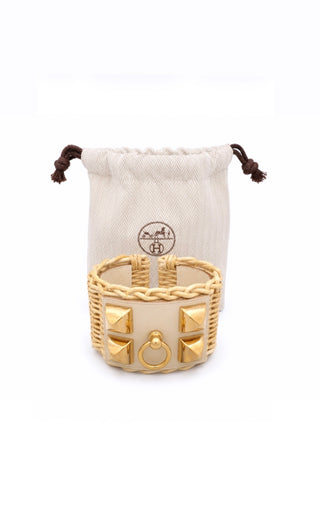 Hermes Picnic Gaine Cuff Bracelet
