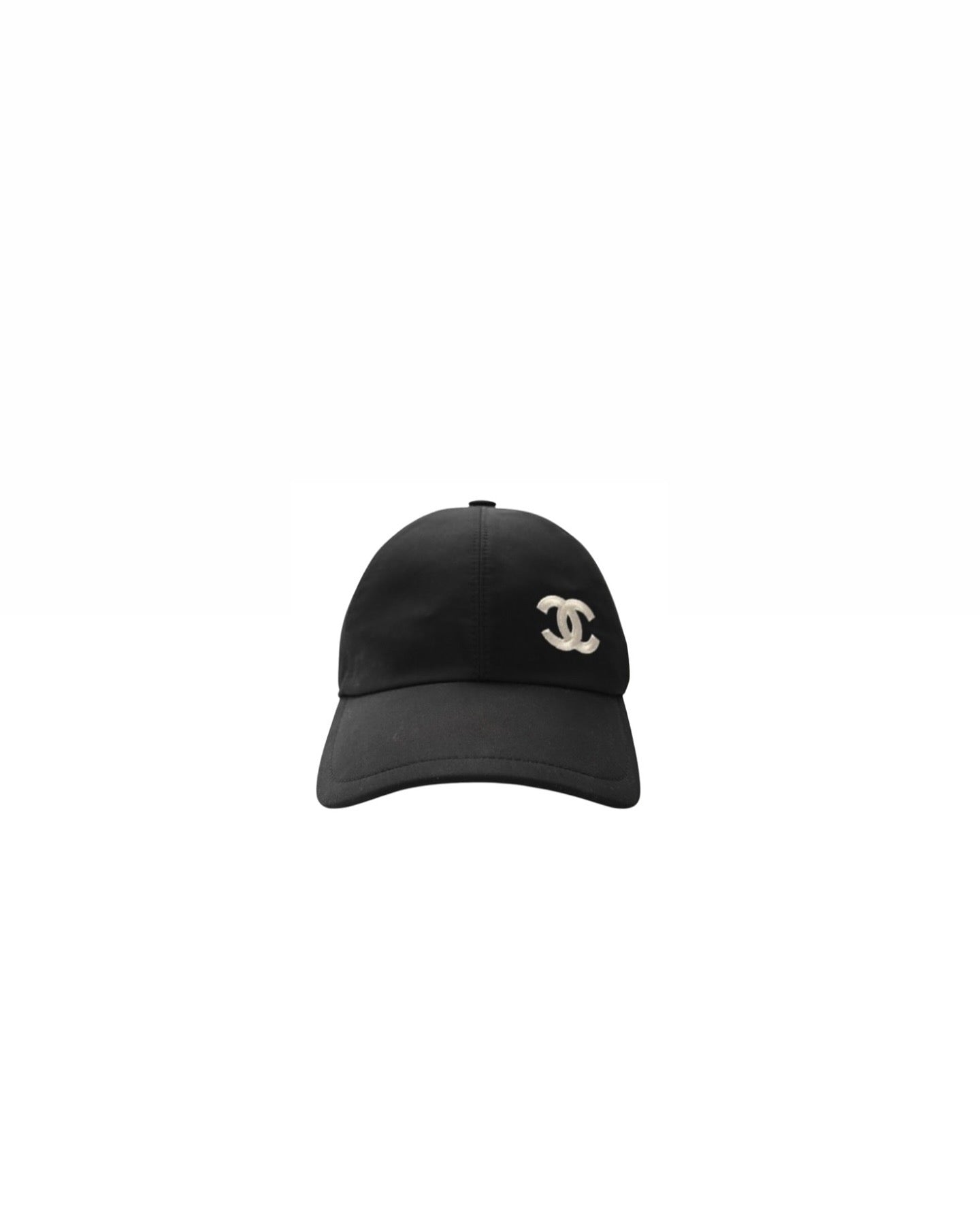 Black CC Logo Cotton Cap