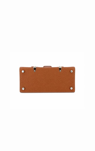 Goyard Tan Leather Saigon PM Handbag