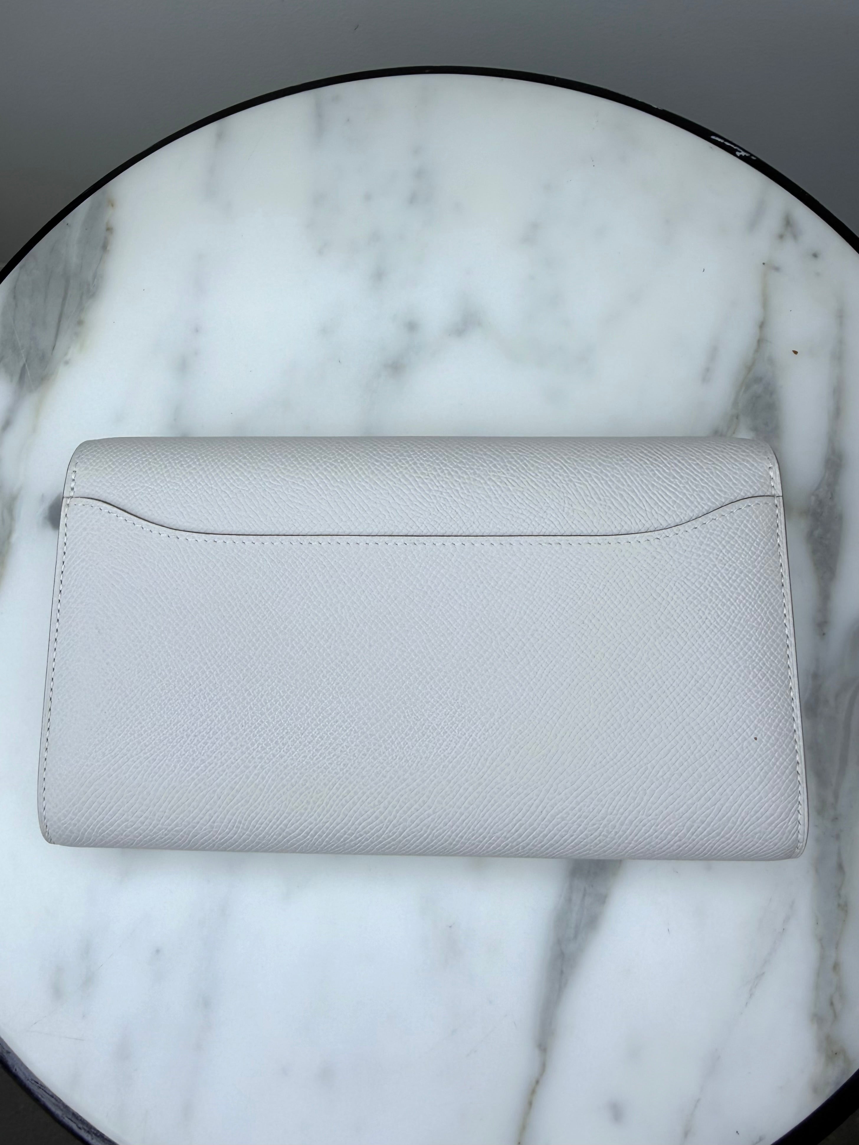 Pale Gris Constance To Go Wallet w Strap BRAND NEW