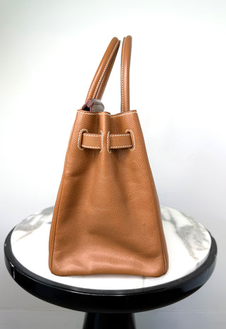 Hermes’ Gold Birkin 30 Courchevel Leather Very Good Condition