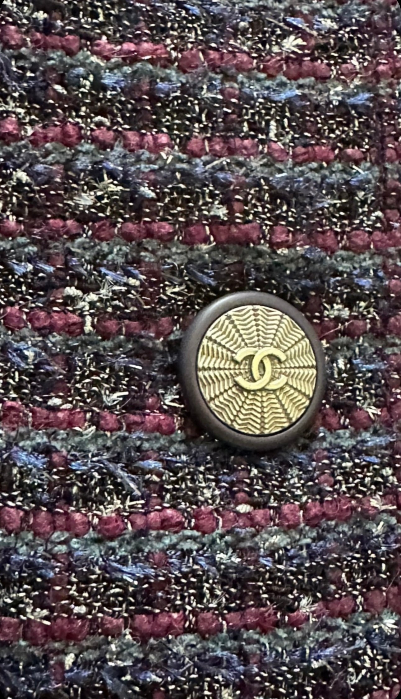 Chanel Multicoloured Tweed Evening Jacket