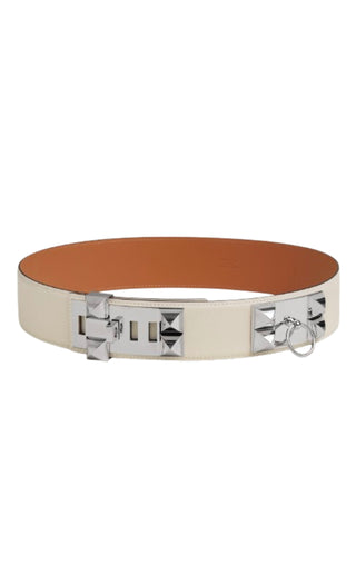 Craie Collier De Chien 50 Epsom Calfskin Belt