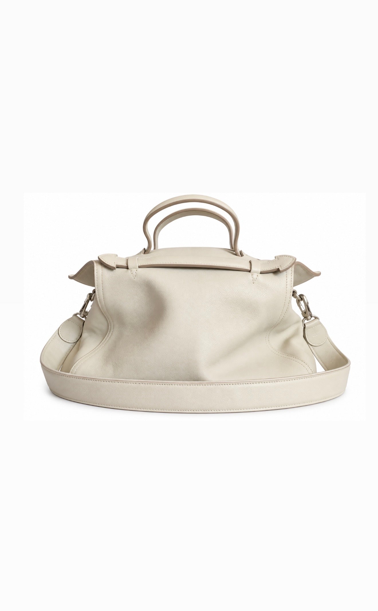 Hermes’ Light Grey Oxer 2 Way Tote Like New Condition