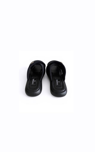 Chanel Cross Slides Like New Condition Size 39