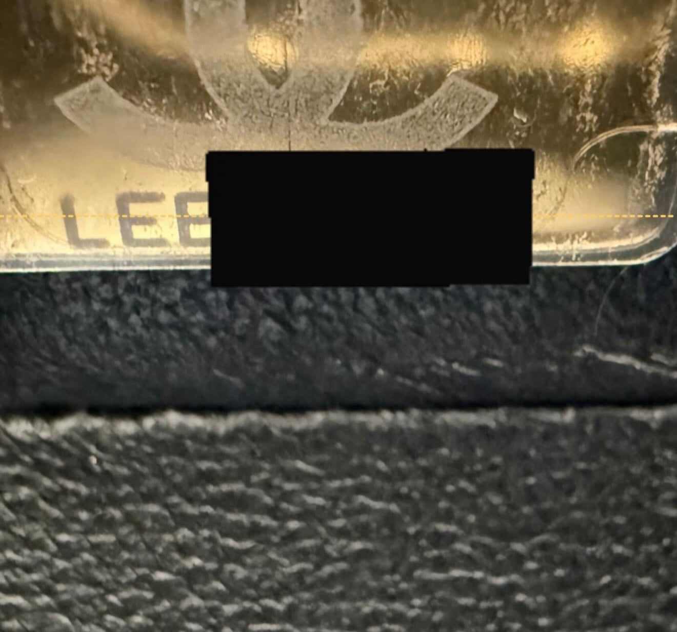 Chanel Black Top Handle Vanity Case