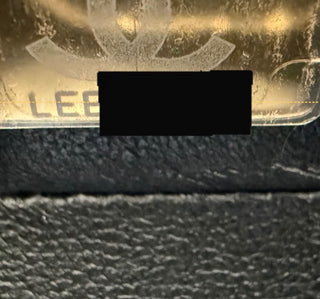 Chanel Black Top Handle Vanity Case