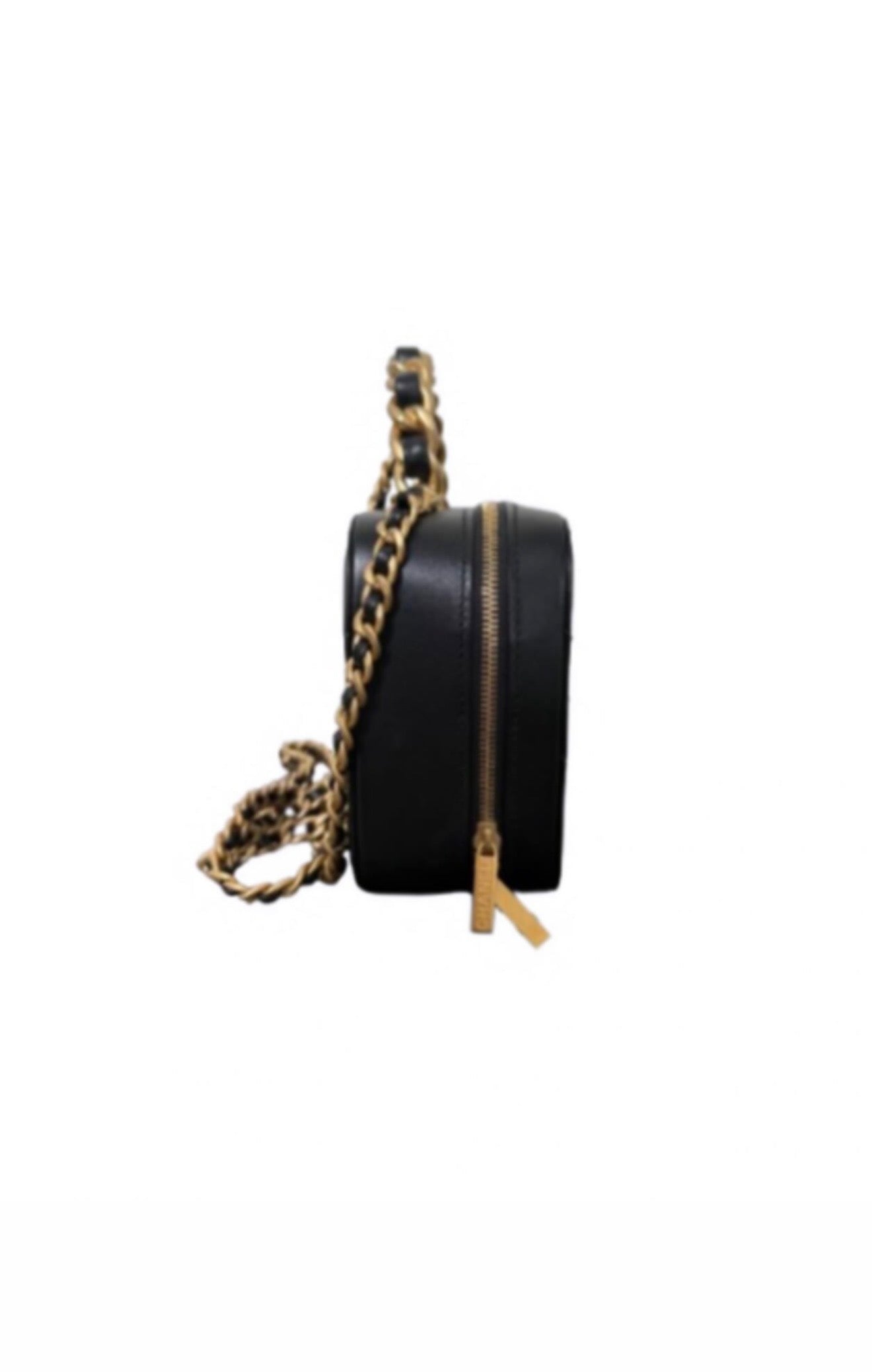 Chanel Black Top Handle Vanity Case