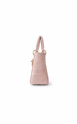 Dior Pink Cannage Medium Lady D-Lite Bag