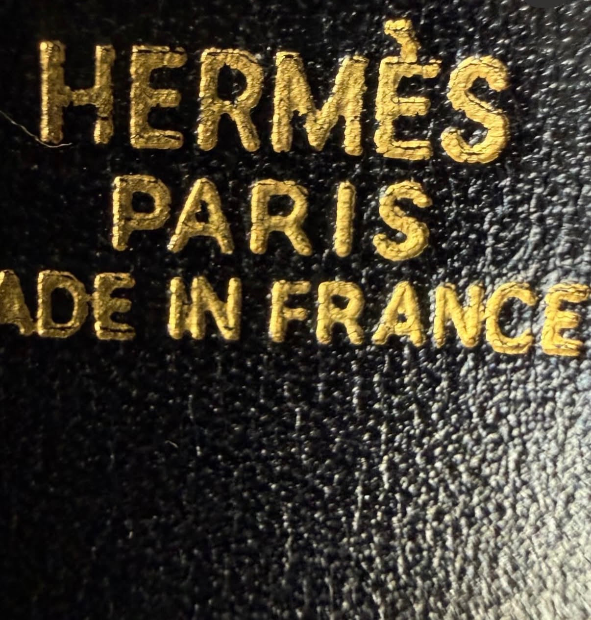 Hermes Black Medor 23 Box Calf Clutch