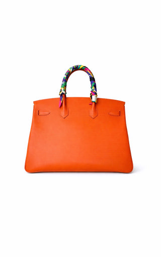 Hermes’ Orange Birkin 35