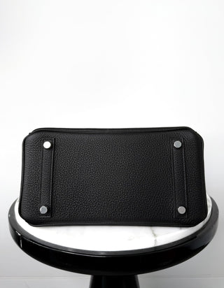 Birkin 25 Black Togo Leather Palladium Hardware BOX FRESH
