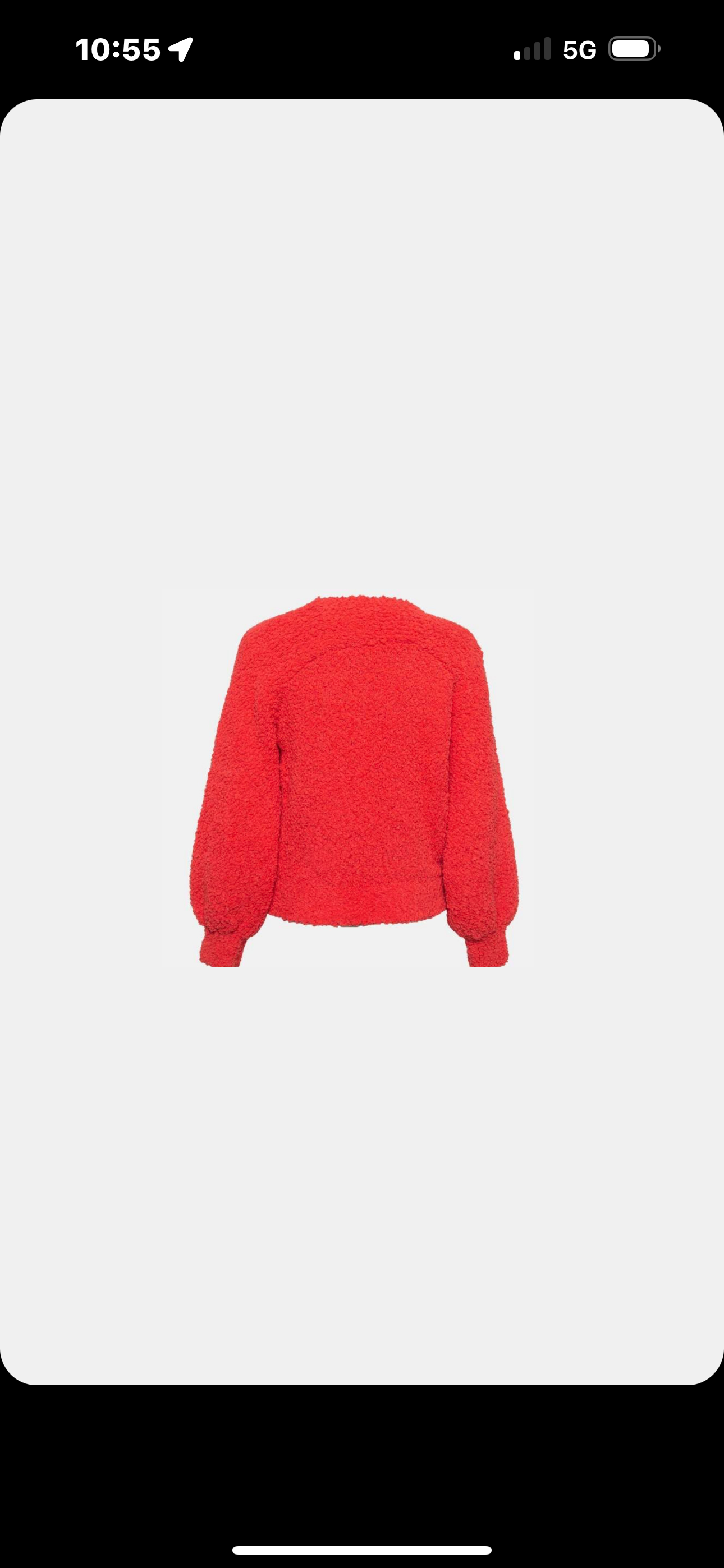 Red Intarsia CC Teddy Knit Jumper