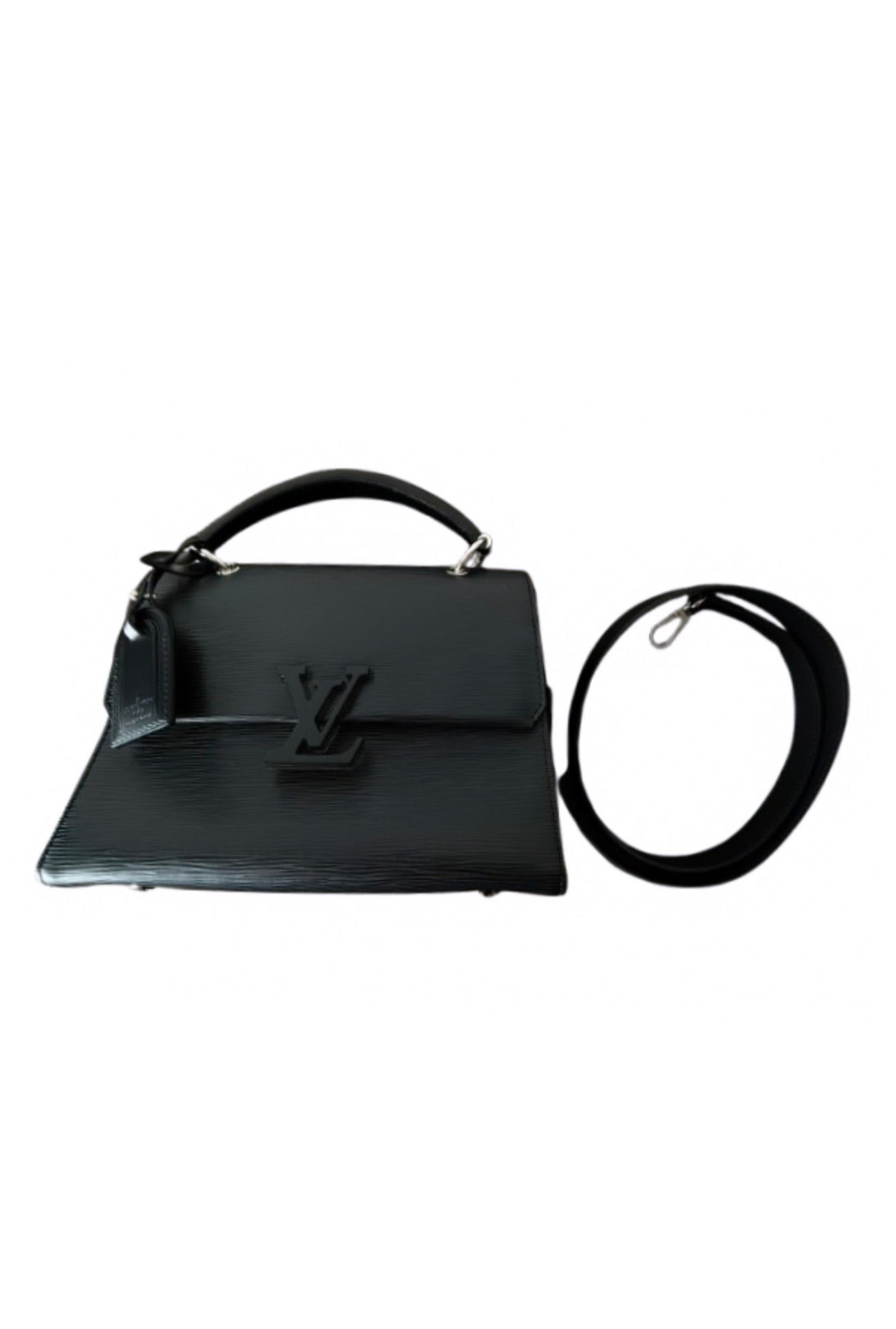 LV Black Grenelle PM Handbag