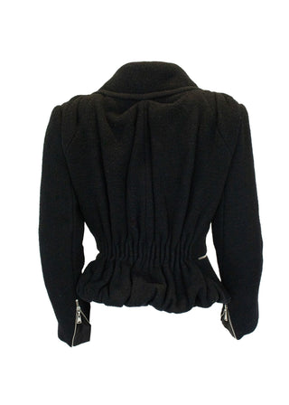 Black Wool Blend Jacket