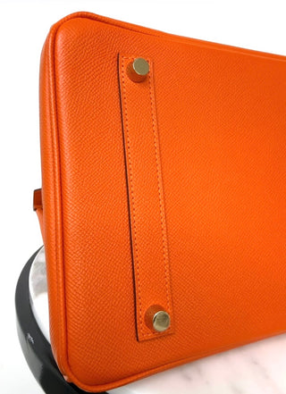 Hermes’ Orange Birkin 35