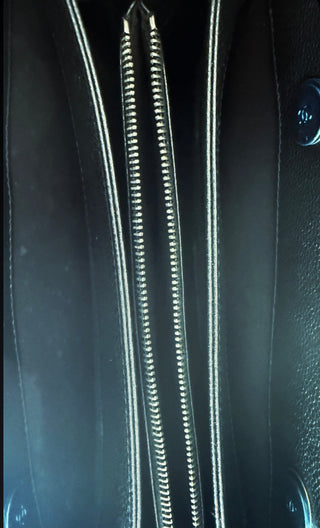 Chanel Black Quilted Caviar City Shopping Tote