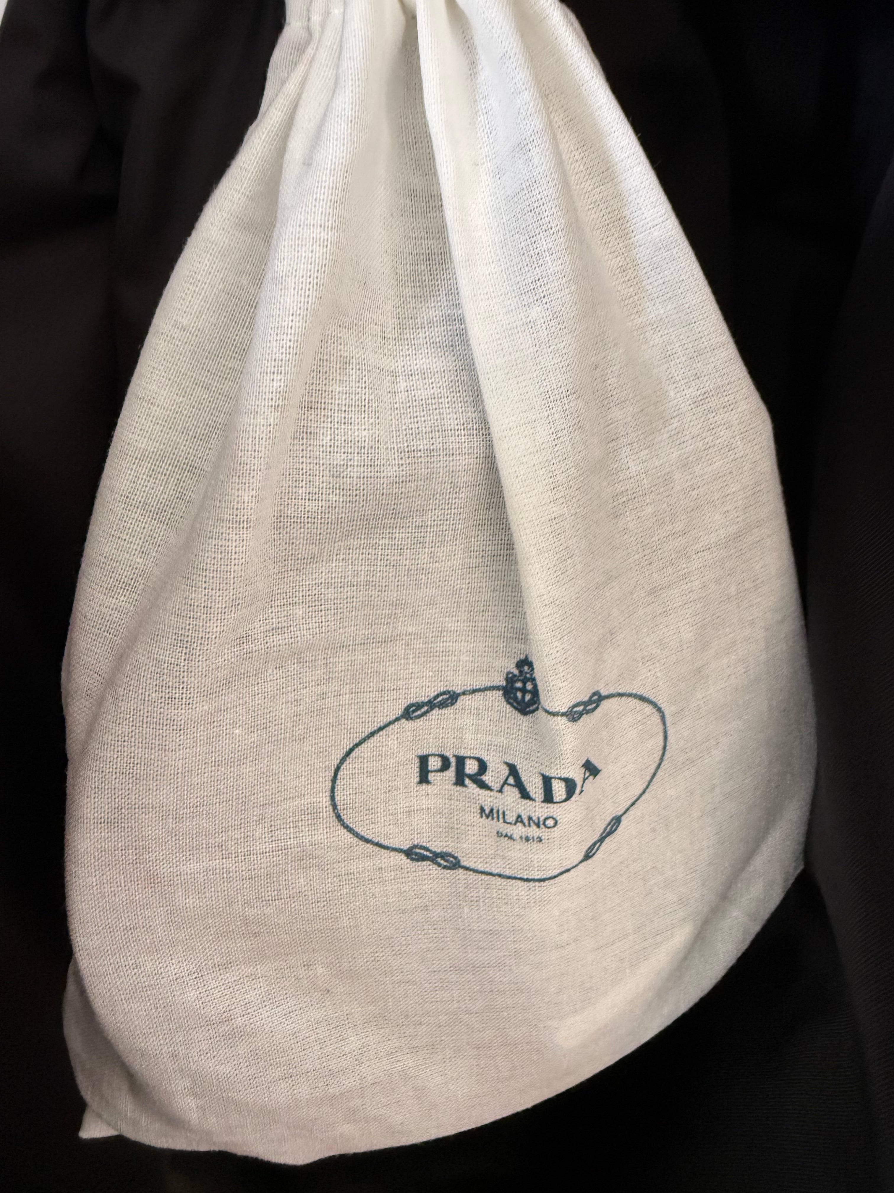 Prada Re-Nylon Belted Padded Jacket Excellent Condition