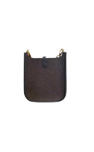 Hermes Brown Wool Mini Evelyn Bag