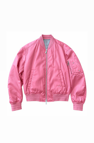 Pink 2020 Saddle Pocket Bomber Jacket Like New Condition