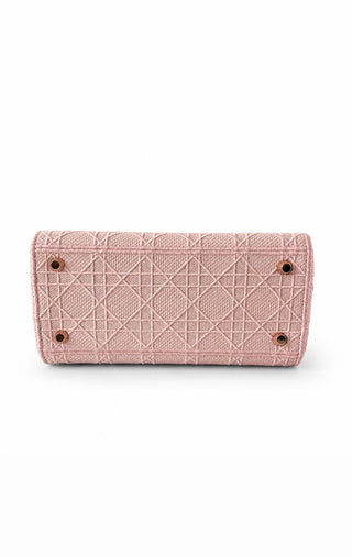 Dior Pink Cannage Medium Lady D-Lite Bag