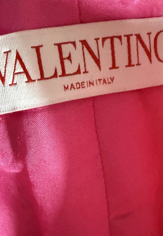 Valentino Pink Tweed Bralette & Skirt Set