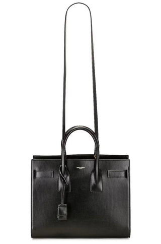 Small Sac De Jour Bag in Nero - Black.