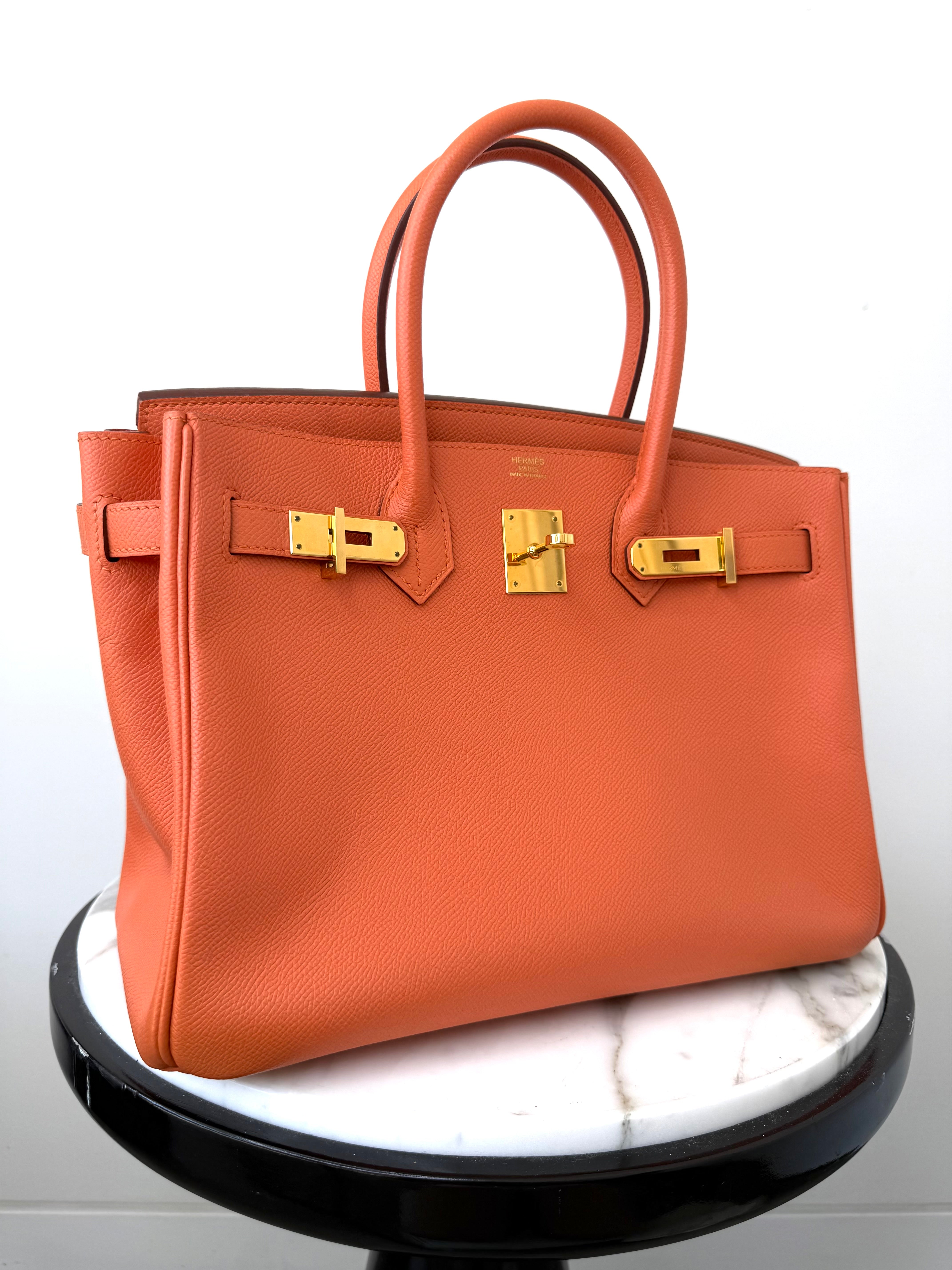 Mango Birkin 30 Togo Leather Gold Hardware