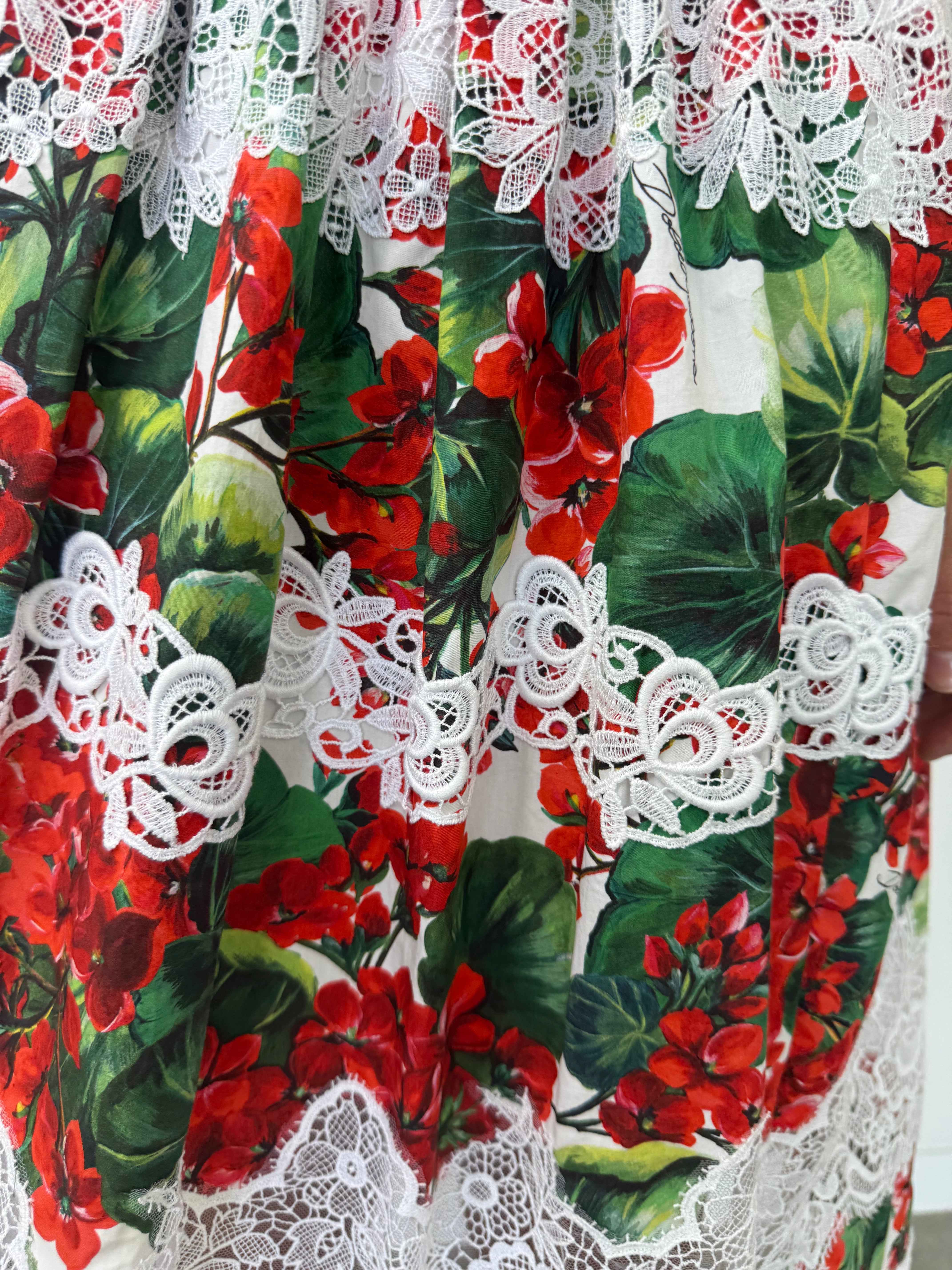 Dolce & Gabbana Vibrant floral Skirt