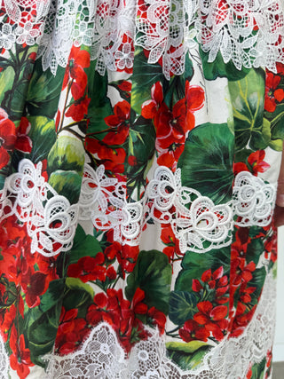 Dolce & Gabbana Vibrant floral Skirt