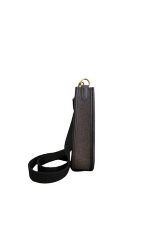 Hermes Brown Wool Mini Evelyn Bag