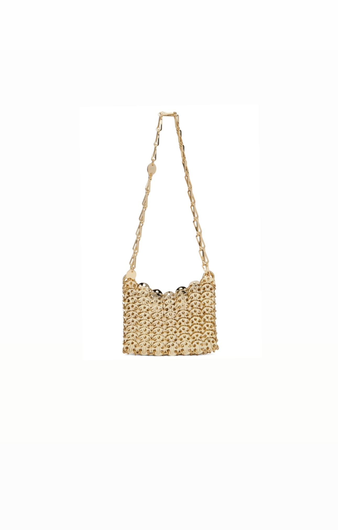 Light Gold Chain Link 1969 Nano Shoulder Bag