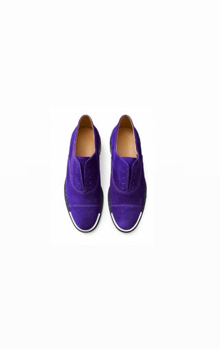 Barbara Bui Purple Suede Slip on