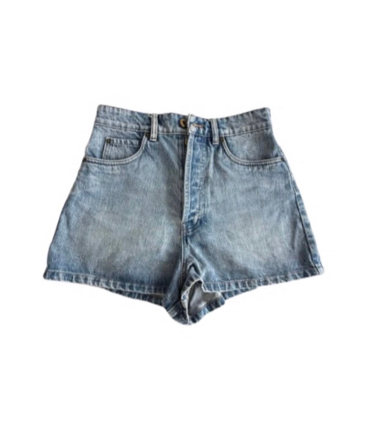 MIU MIU Blue Denim Shorts