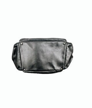 Black Lambskin Shoulder Bag