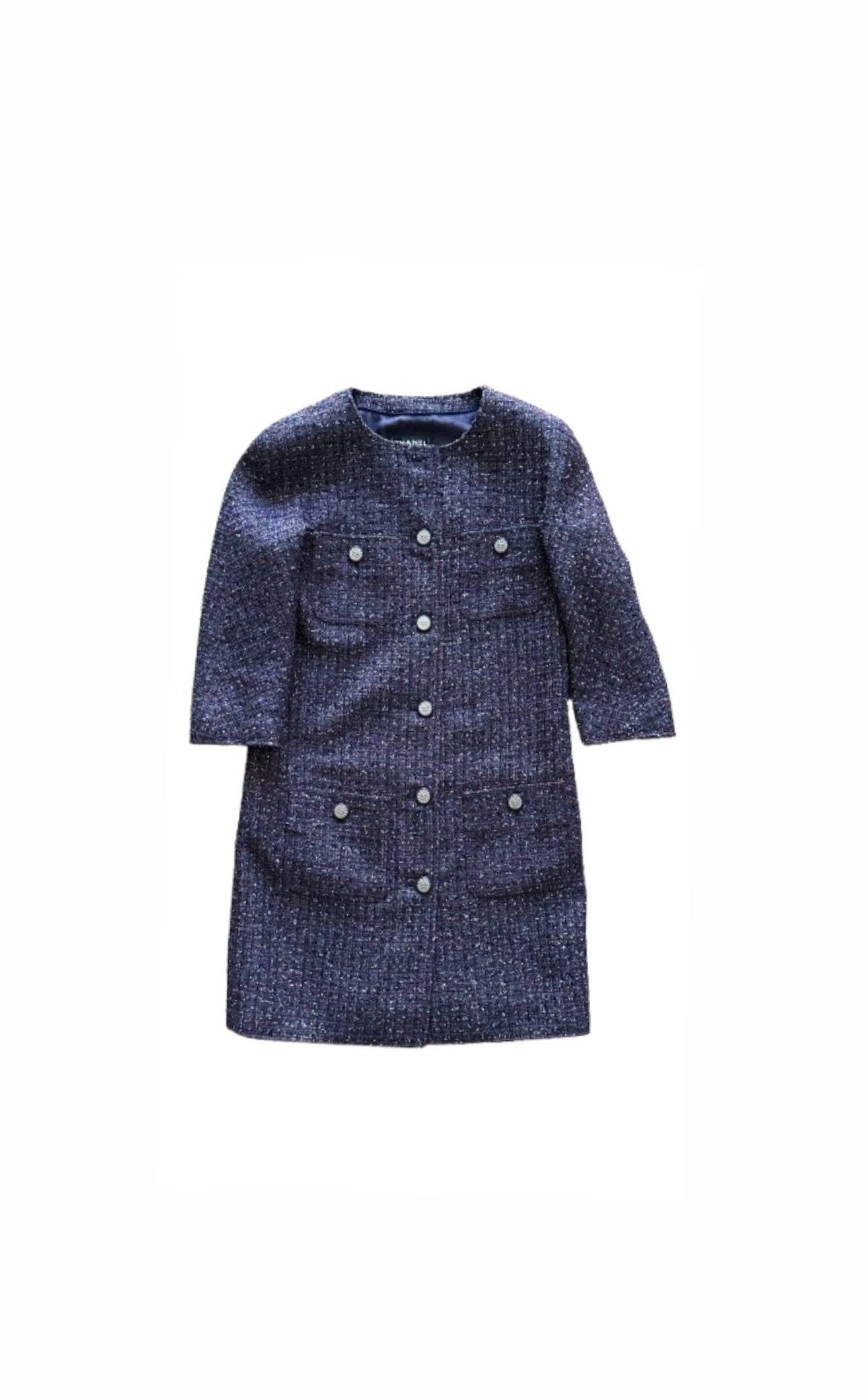 Chanel Multicoloured Tweed Evening Jacket