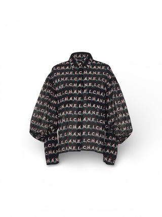 Chanel Iconic Logo Blouse