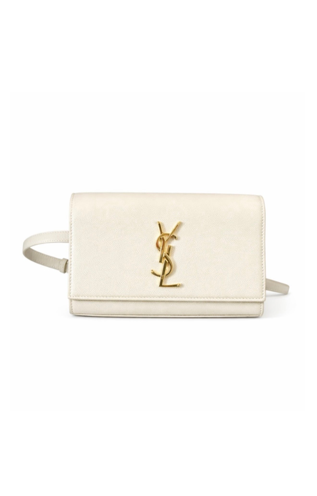 YSL Cream Belt Bag