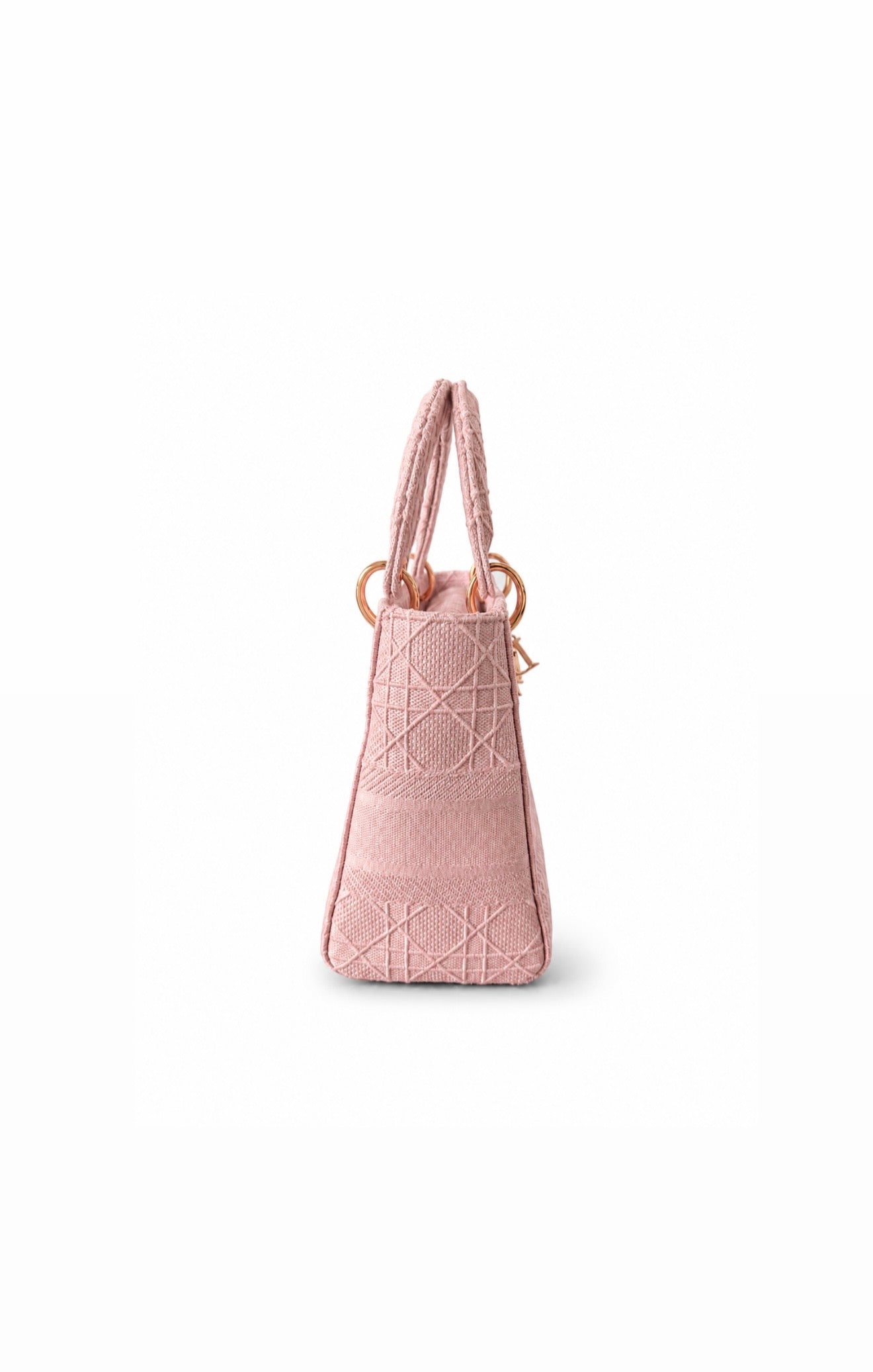 Dior Pink Cannage Medium Lady D-Lite Bag
