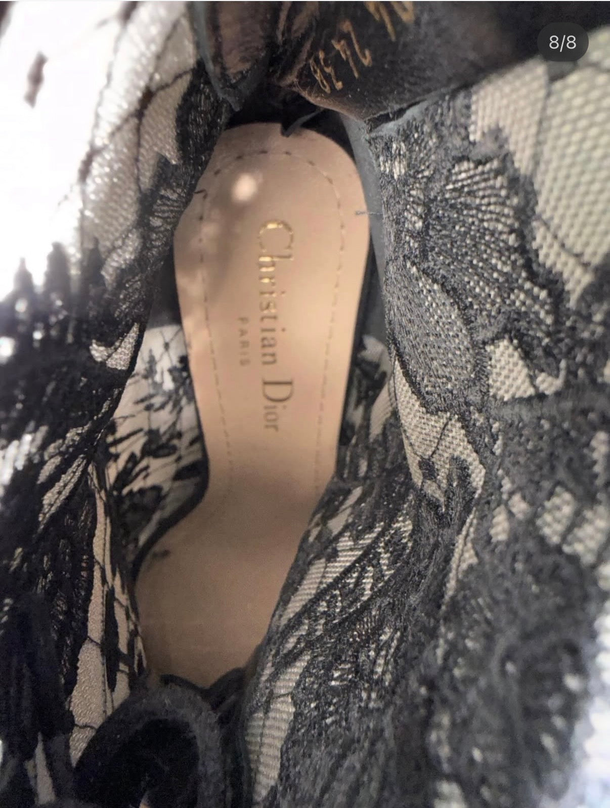 Black Mesh Suede Ankle Boots