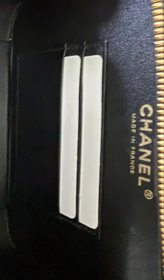 Chanel Black Top Handle Vanity Case