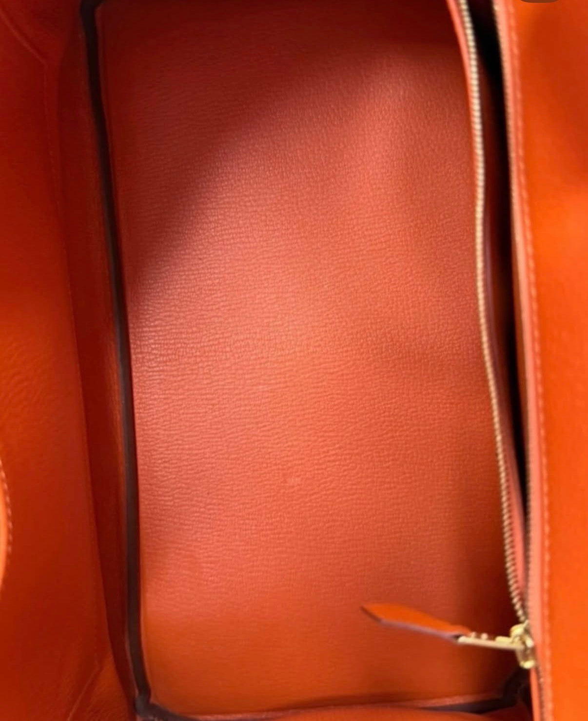 Orange Hermes Birkin 35
