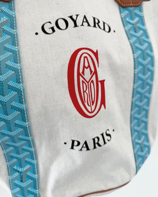 Goyard Turquoise/Beige Reversible