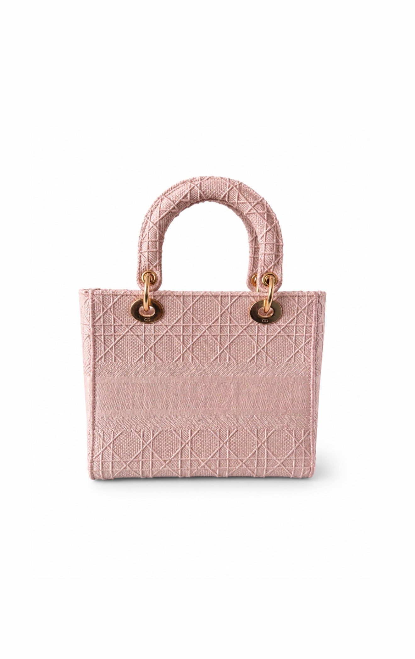 Dior Pink Cannage Medium Lady D-Lite Bag