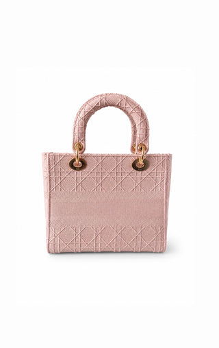 Dior Pink Cannage Medium Lady D-Lite Bag